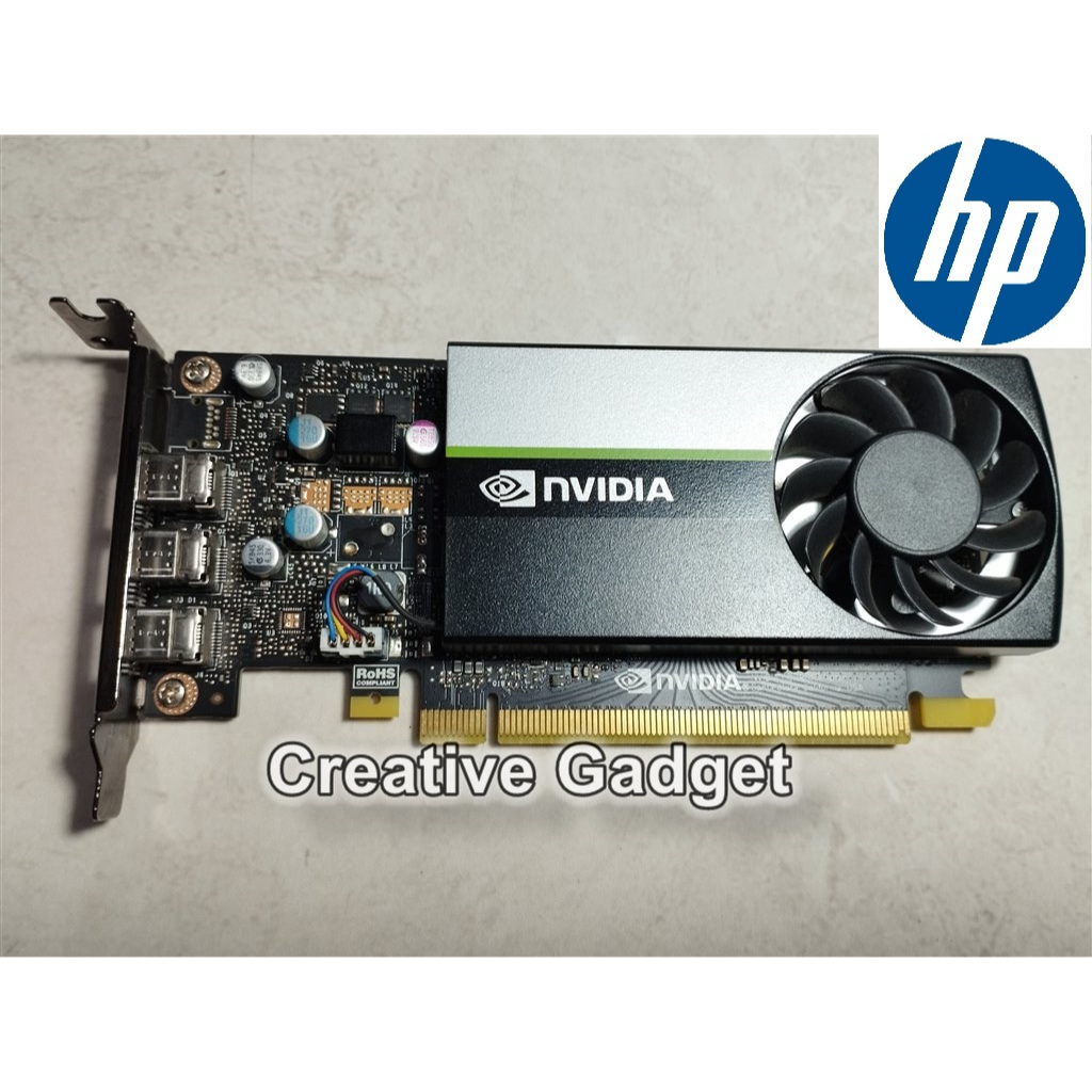 Nvidia Quadro T1000 4GB DDR6 Original hp Display Card Workstation - Turing Architecture - Support 4 