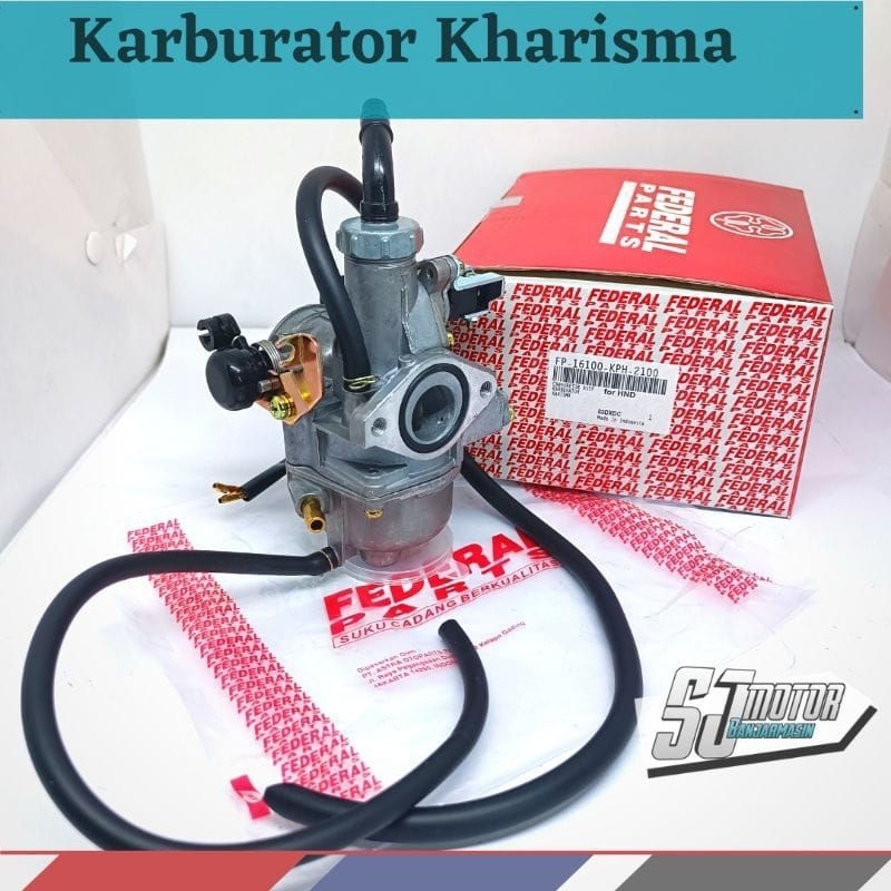 Karburator Kabulator Carburator FEDERAL (KPH) Kharisma Supra X 125