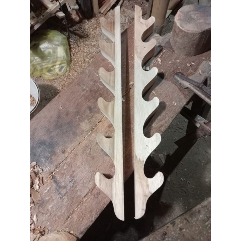 Rak pancing,rak tegek 6slot (sepasang)