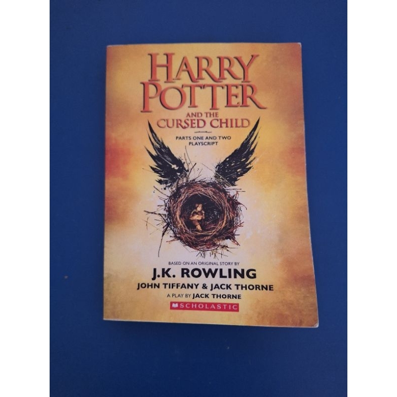 Buku Import Bahasa Inggris Novel Anak English Book Harry Potter Cursed Stories Preloved Bekas
