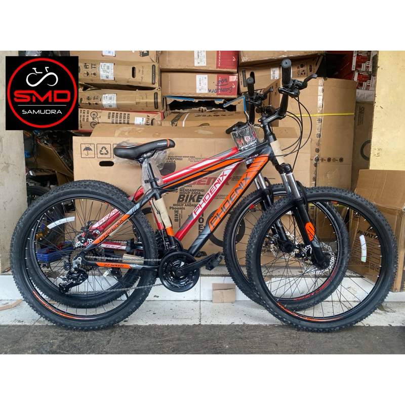 Sepeda Gunung MTB 27.5 PHOENIX 181/182 XR 9x3 Speed Velg Tinggi Alloy Murah BDG