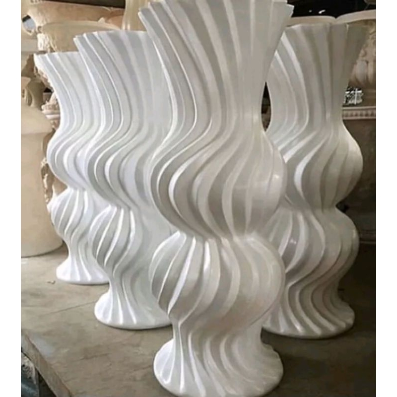 Pot fiber pelaminan