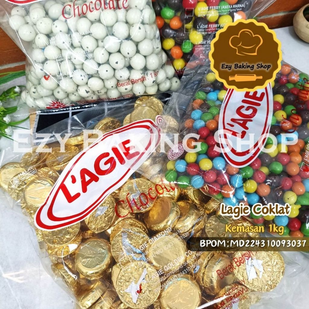 

Lagie Coklat Kiloan - Coklat Coin Biskuit Kacang