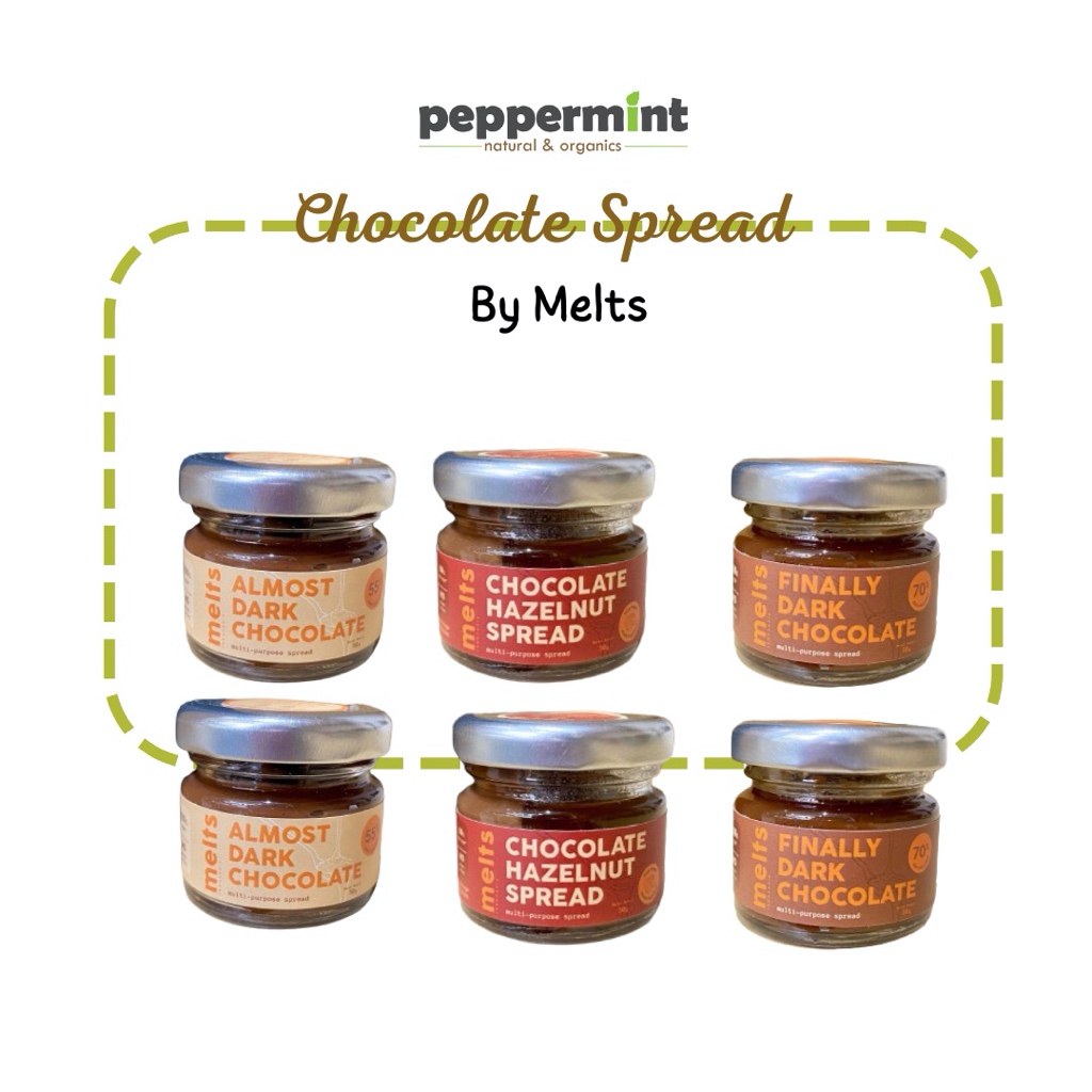 

Melts Spread (30gr) / Selai Sehat Plant Based