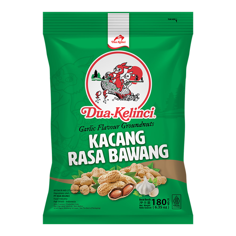 

Dua Kelinci Kacang Kulit Bawang 180 g