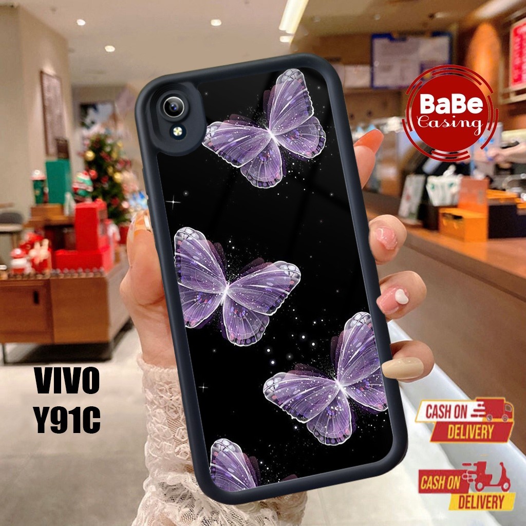Casing Vivo Y91c Case Vivo Y91c Kupu 02 Terbaru Hardcase Softcase Glossy Cassing Terlaris Termurah