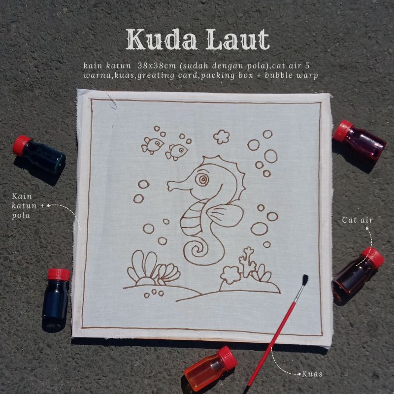 

Canvas Painting Kit (Motif binatang)