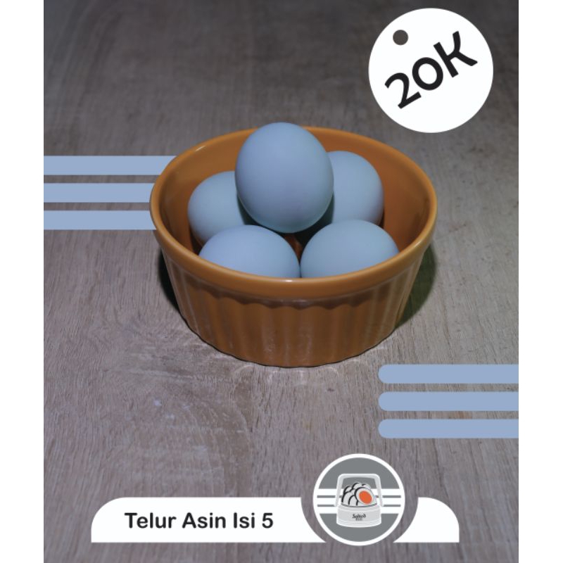

Telur Asin isi 5