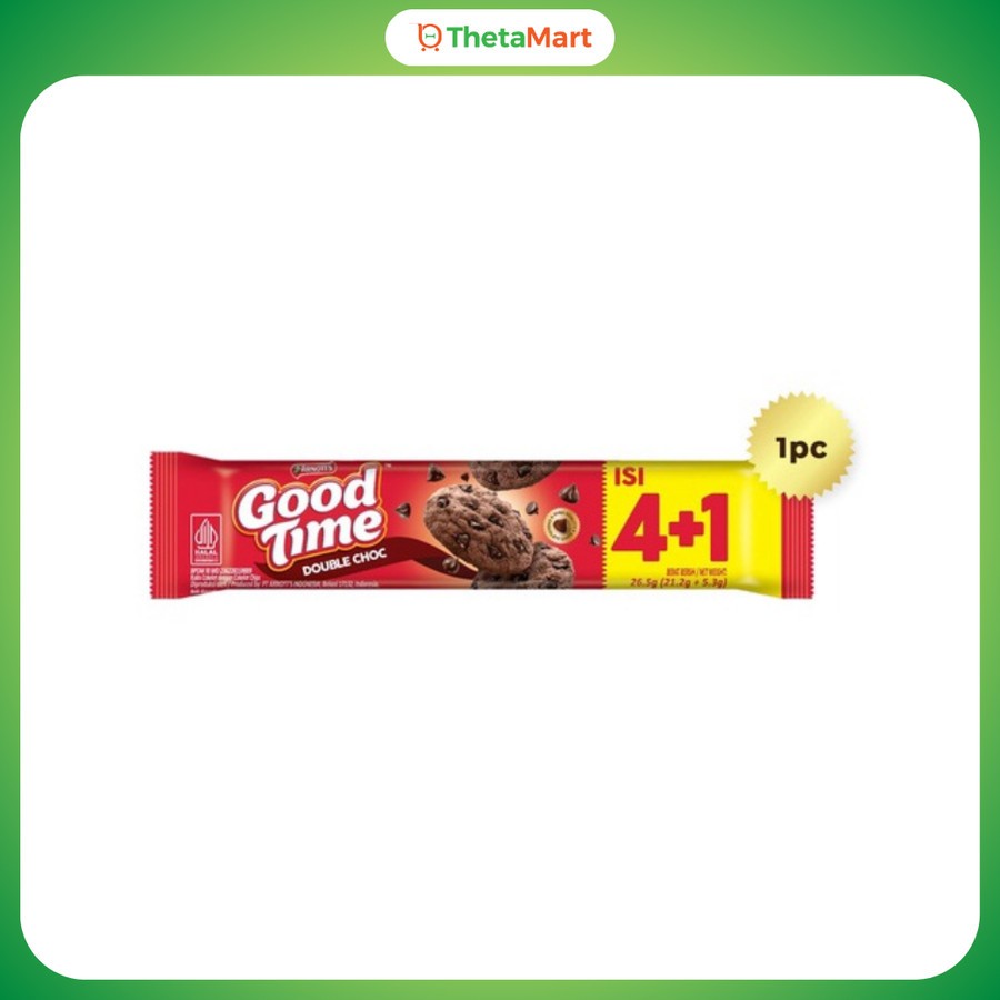 

GOOD TIME DOUBLE CHOCOLATE UTI 26,5 GR