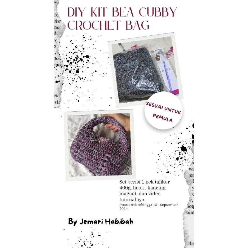DIY kit Rajut tas