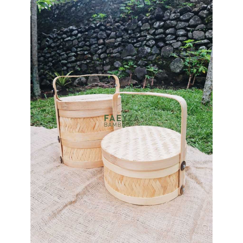 Rantang bambu 1 Susun