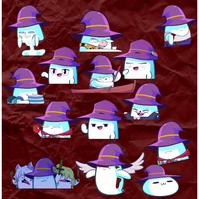 

Sticker TOPI SIHIR ANIMATION hypebeast isi14(pack){21}