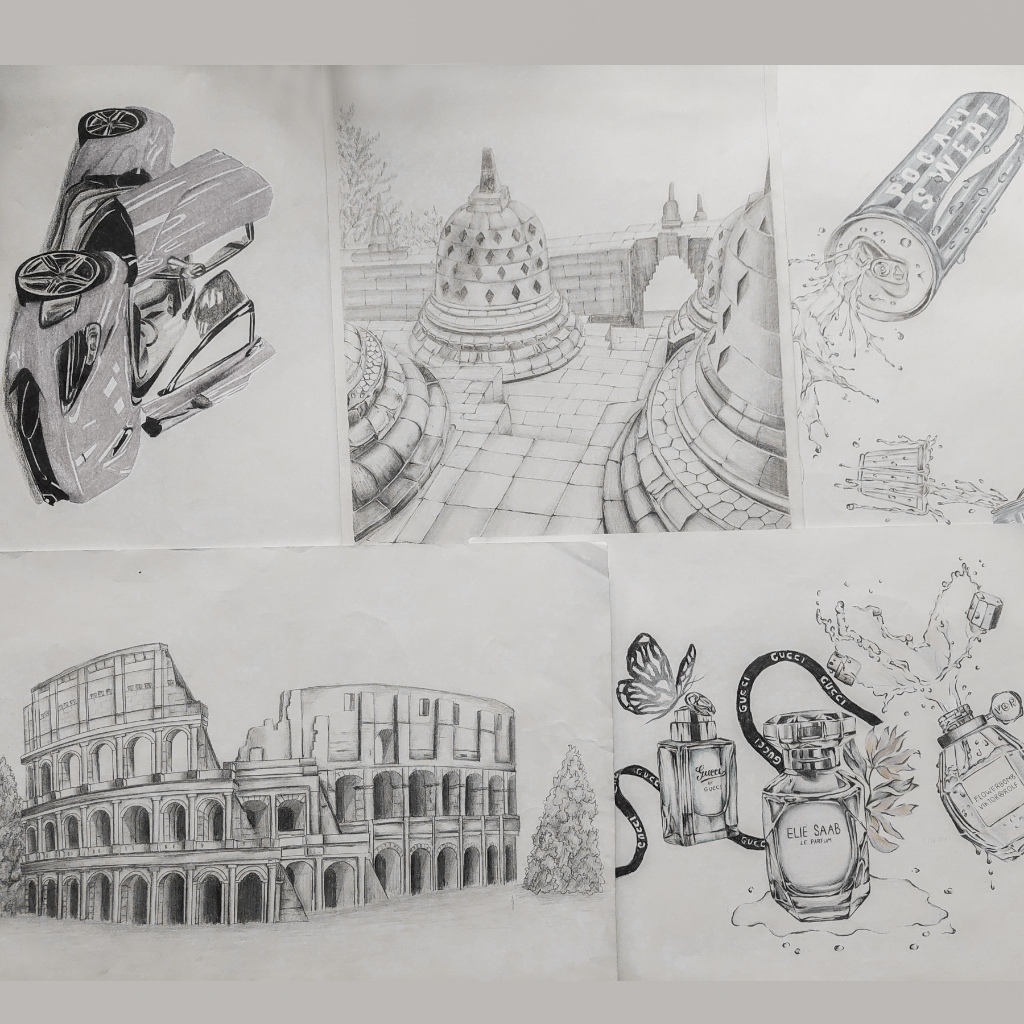 

jasa gambar, costom Gambar pensil, ukuran A4,A3