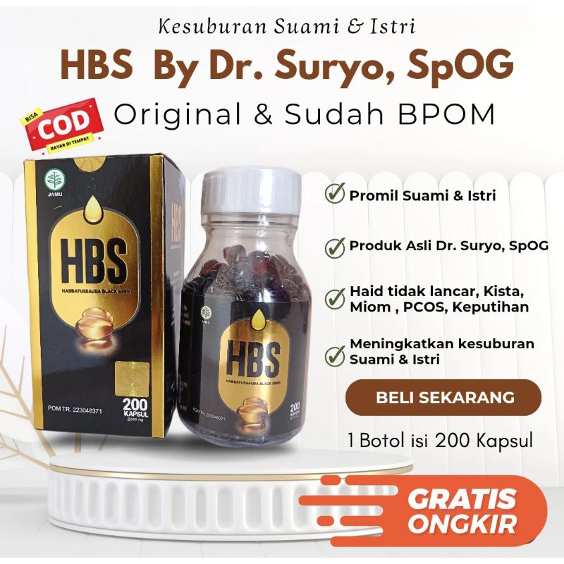 HBS by dr. suryo, SpOG / promil dr suryo, SpOG / promil HBS by dr. suryo, SpOG / habbatussauda / hab