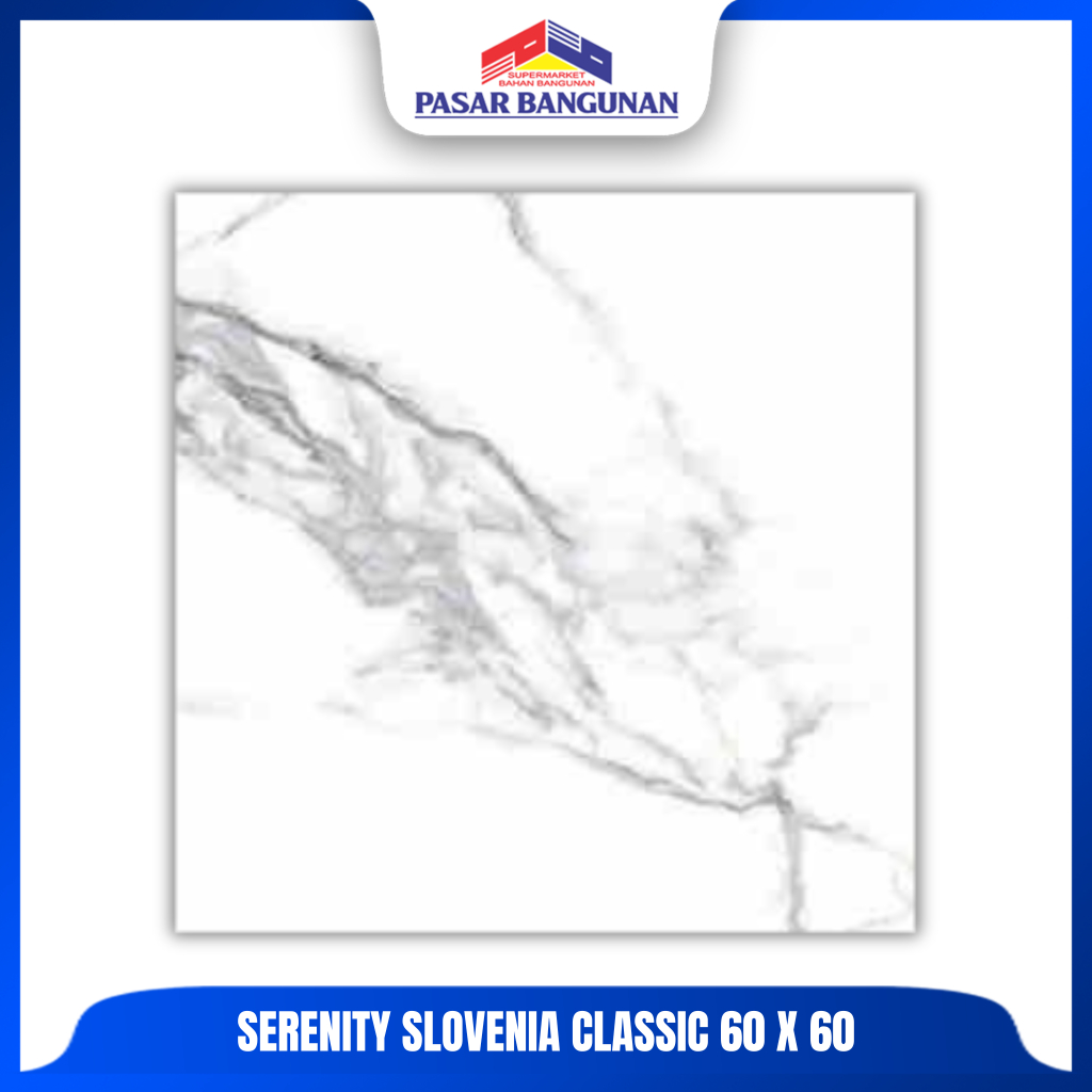 Serenity Granit Carrara White 60x60