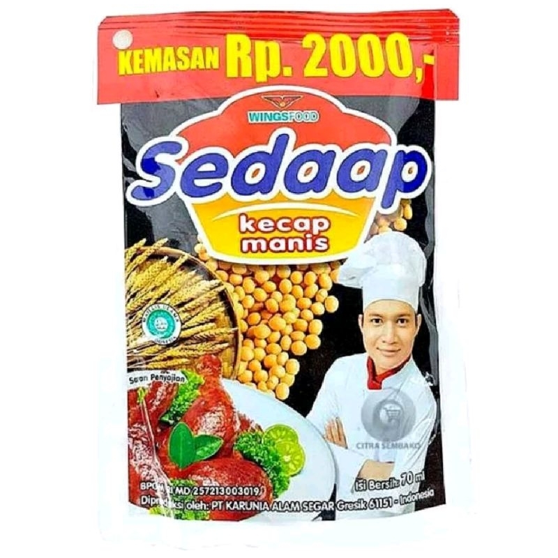 

Sedaap kecap manis 85gr