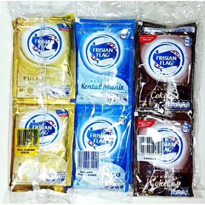 

Frisian flag susu kental manis sachet (pilih rasa)