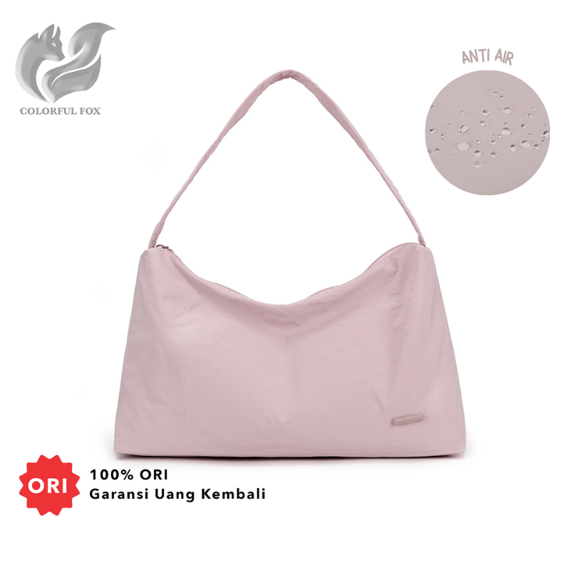 COLORFUL FOX 812 Tas Bahu Wanita Totebag Bahan Nilon Anti Air BAEOS