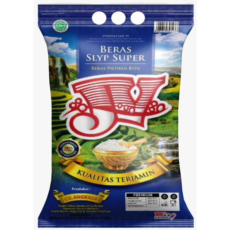 

Beras Medium JV type D 5 kg Kemasan Plastik