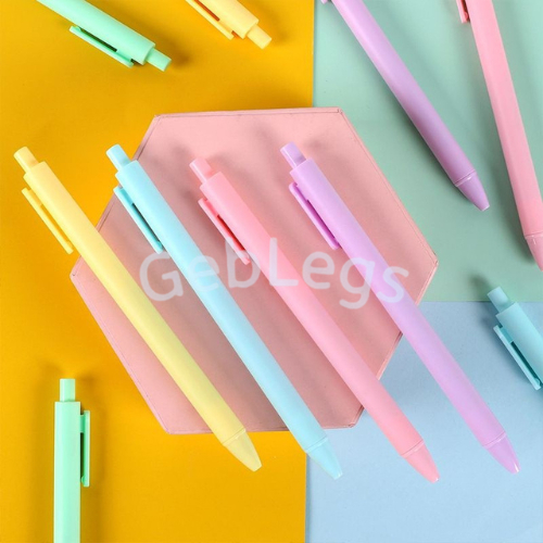 

Bolpen Bolpoin Pena Pulpen Tekan Cetekan Pastel Macaroon Estetik Peralatan ATK Anak Sekolah Kantor Awet Anti Bocor