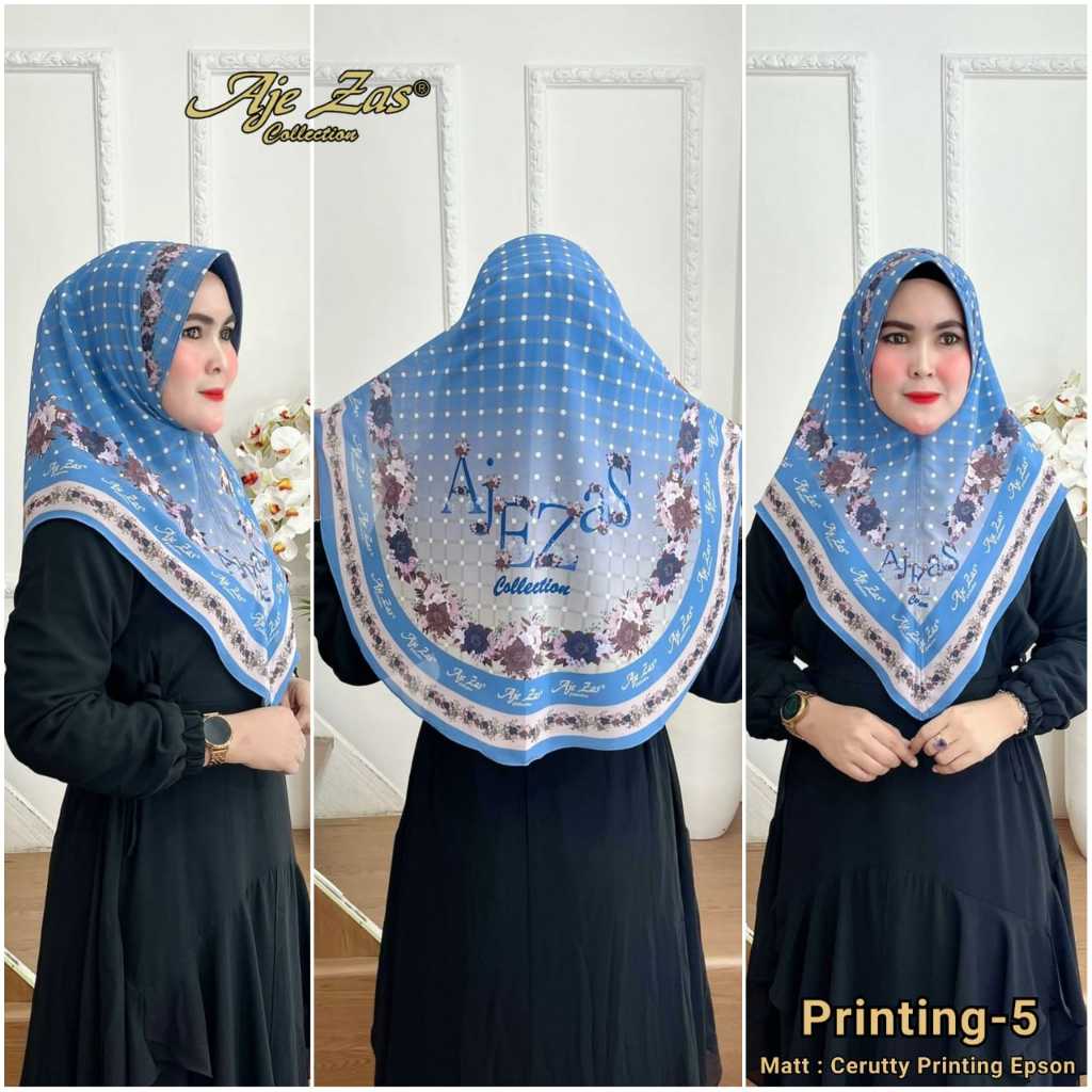 Hijab Printing Epson Bunga Aje Zas Mini