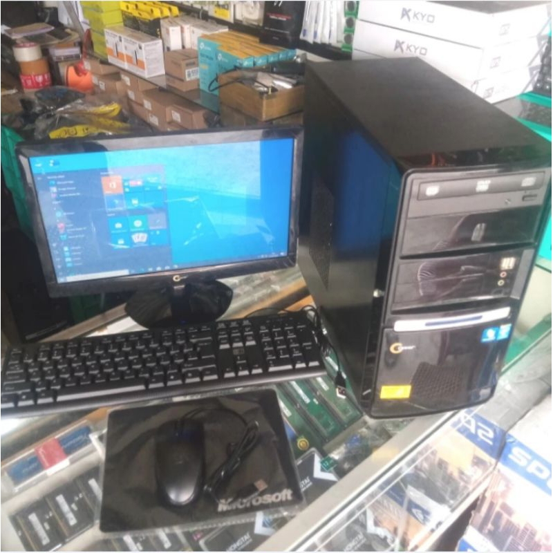 Cpu Rakitan Fullset Pentium G2020 Ram 4GB Hdd 500GB