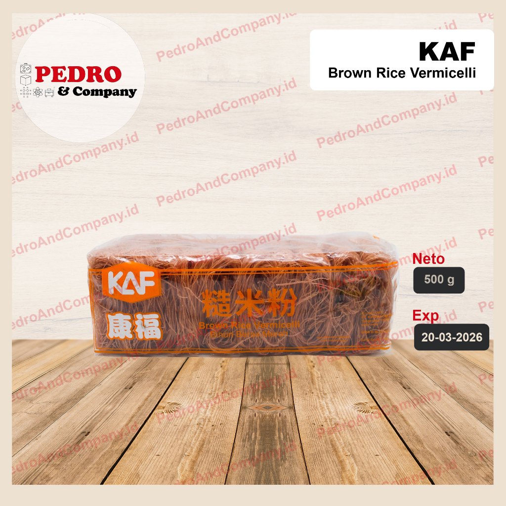

KAF - Brown rice vermicelli/ bihun beras merah Thailand 500 gr