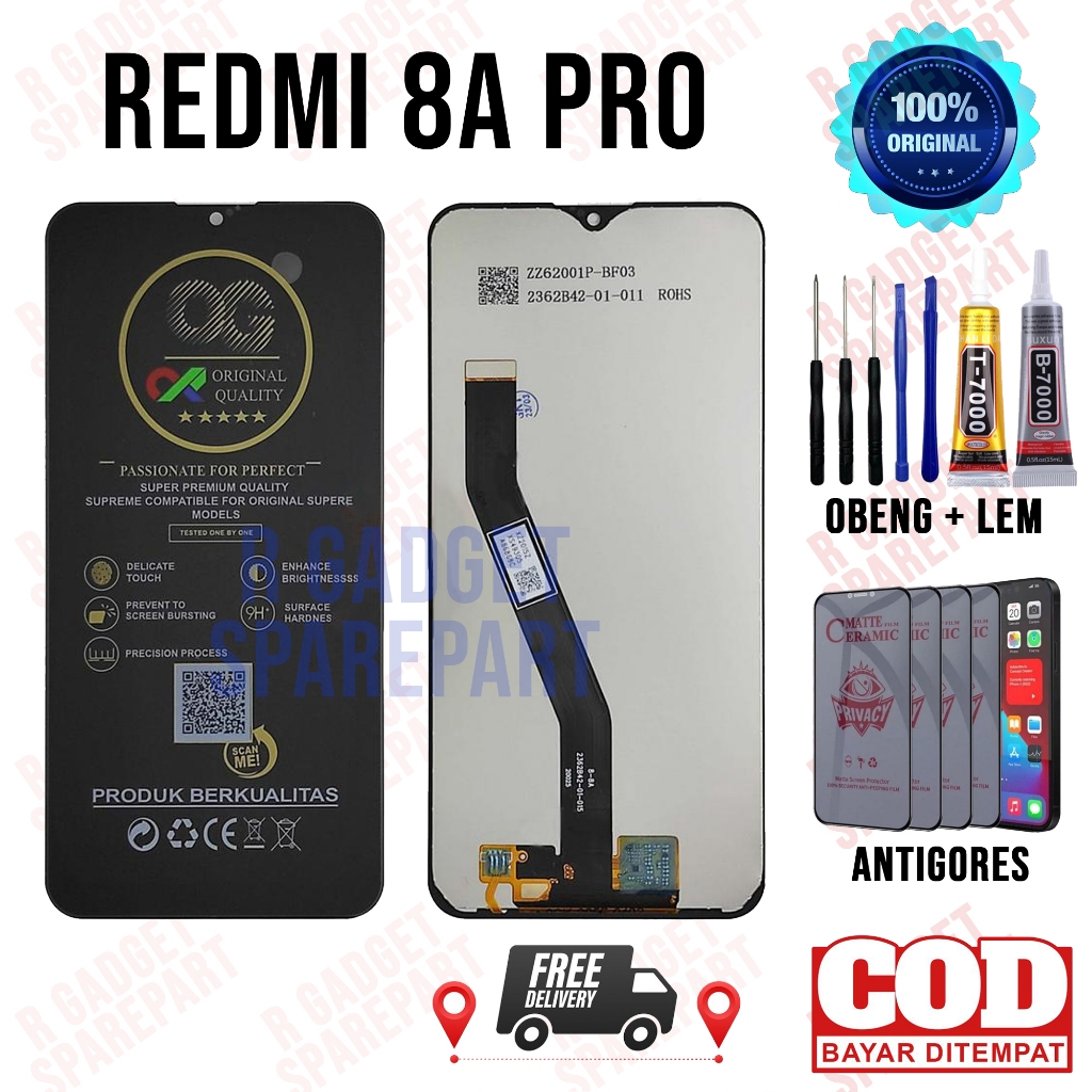 Lcd Redmi 8A Pro Original OEM Quality Lcd Touchscreen Redmi 8A Pro Fullset