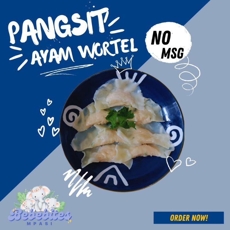 

Pangsit Ayam Wortel MPASI