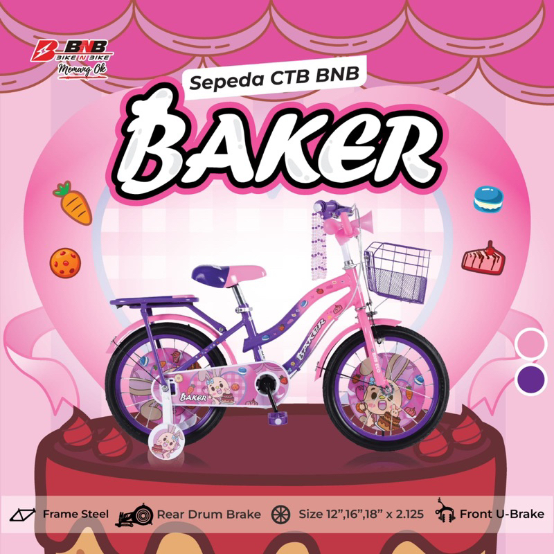 Sepeda Anak BNB 16inch Baker