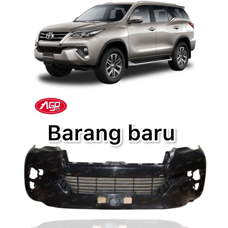 Bumper Bemper Depan Fortuner Vrz 2016 2017 2018 2019