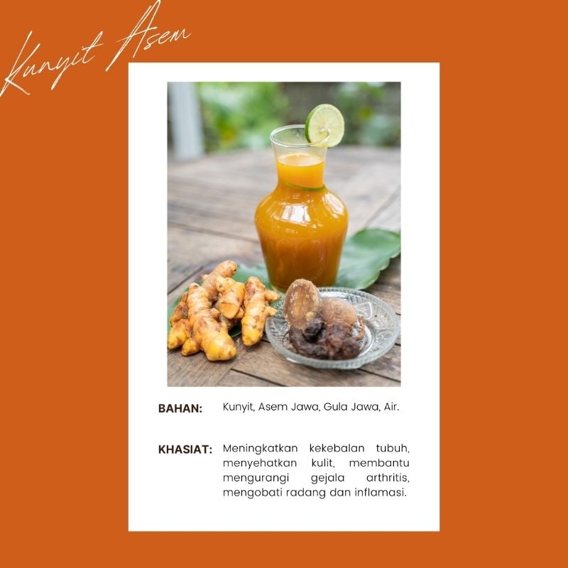 

ROOTED GUT - Jamu Kunyit Asam