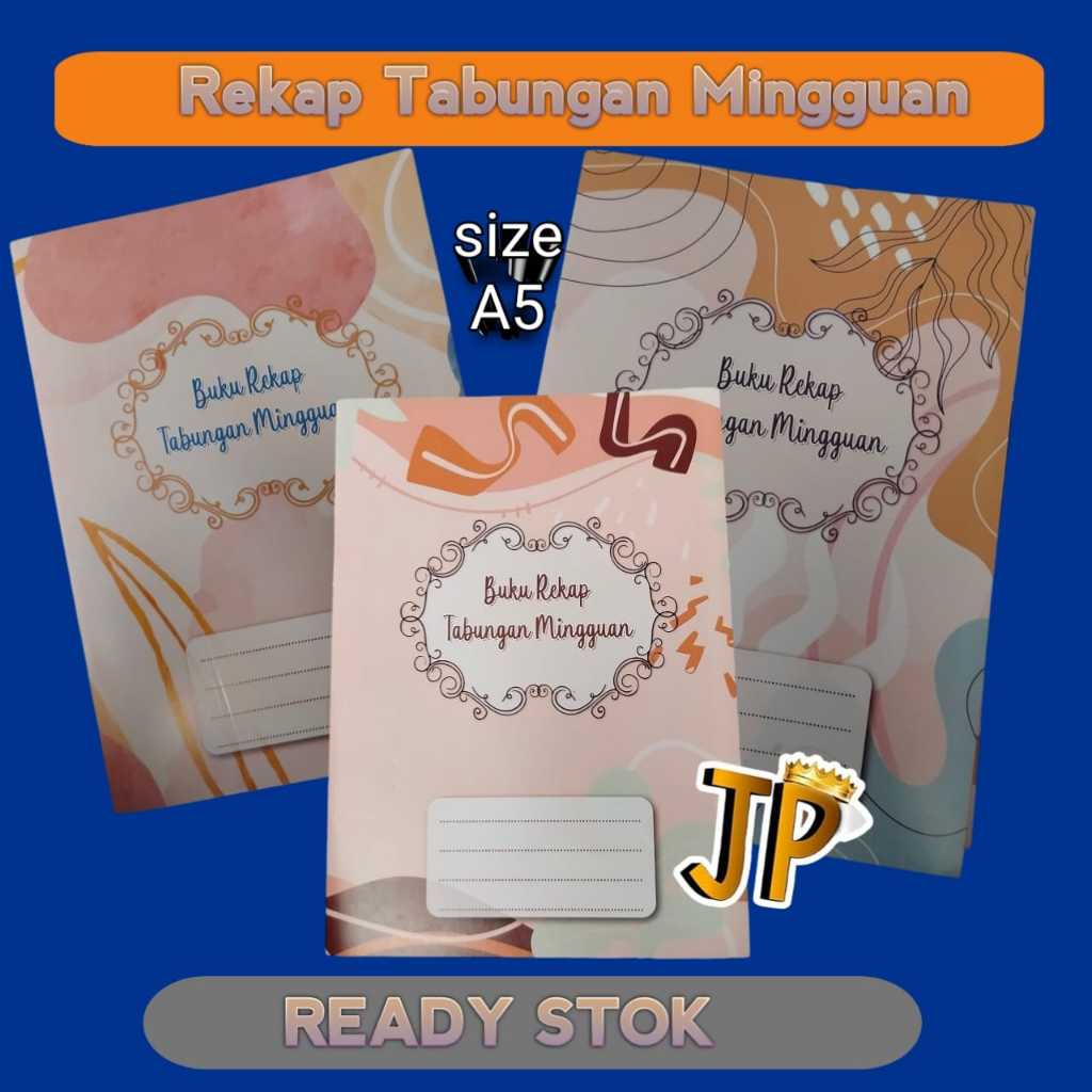 

BUKU REKAP TABUNGAN MINGGUAN | BULANAN| HARIAN - SIAP KIRIM