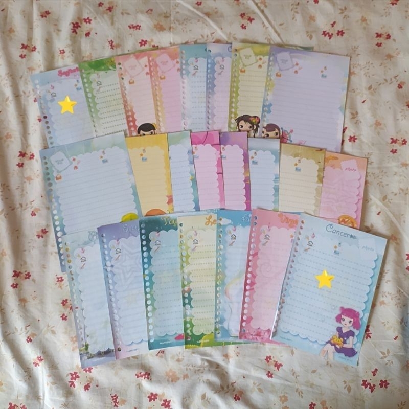 

[Zodiac Ver] Kertas Binder Harvest A5 - Series Harvest Lama