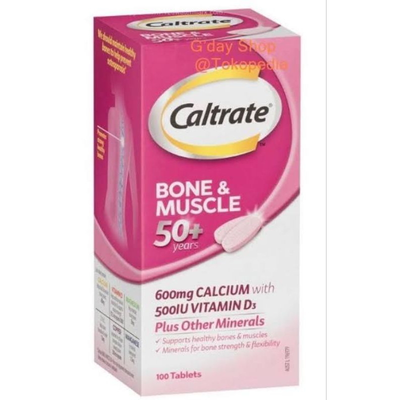 Caltrate Bone & Muscle 50+