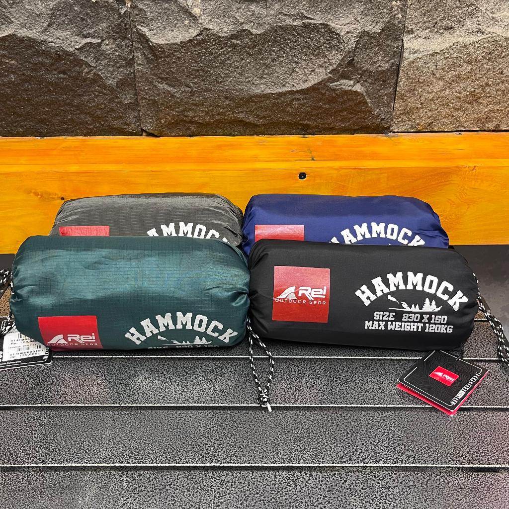HAMMOCK SINGLE AREI V2 ORIGINAL HAMMOK REI WATERPROOF AYUNAN POHON ANTI AIR HAMMOCK REI FLYSHEET 2IN