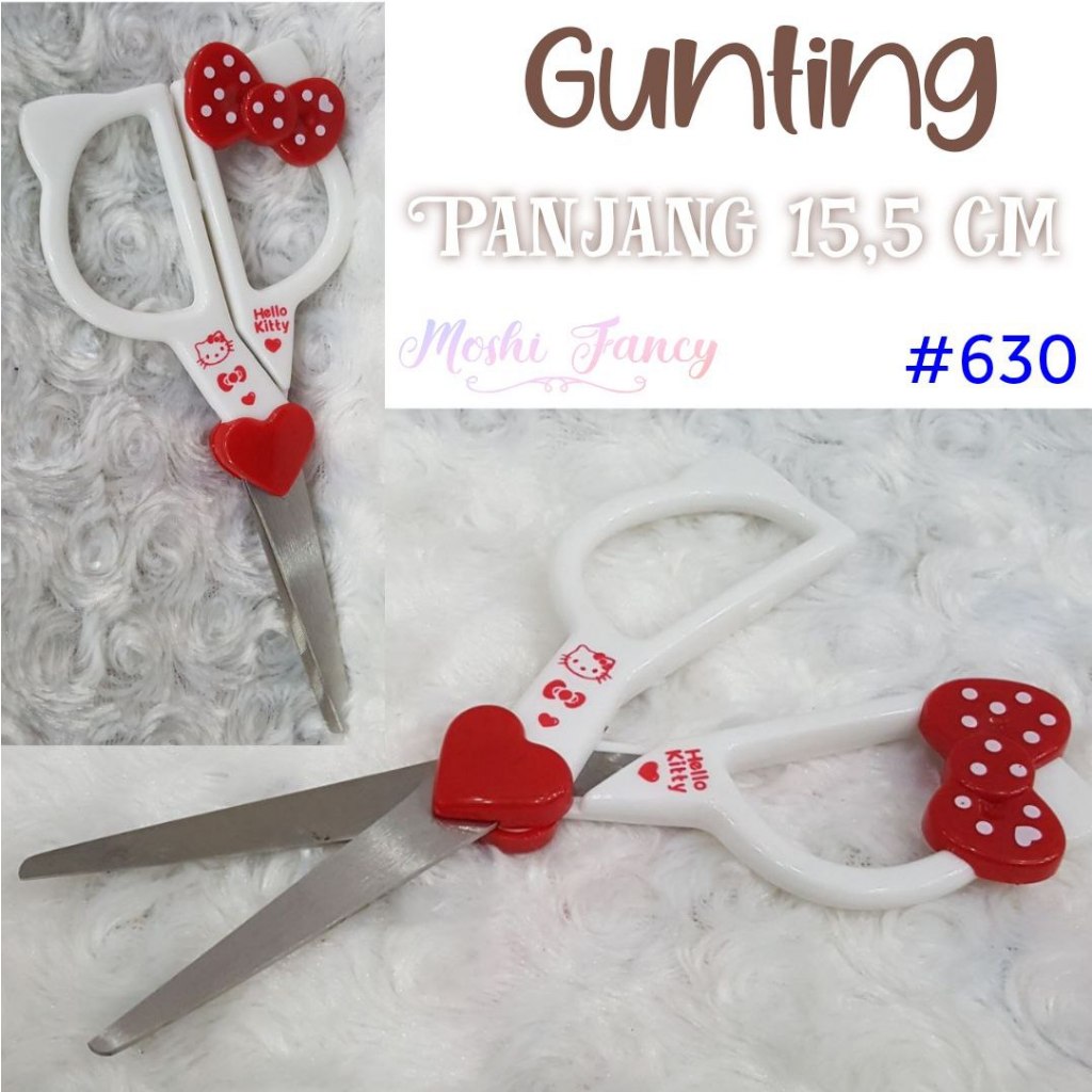 

Gunting Karakter Hello Kitty / Gunting Stainless Hello Kitty/ Gunting Besar Bermotif Lucu