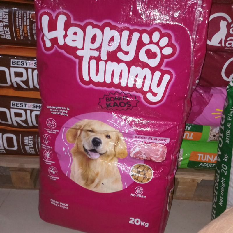 Makanan Anjing Happy Tummy Dog 20 kg