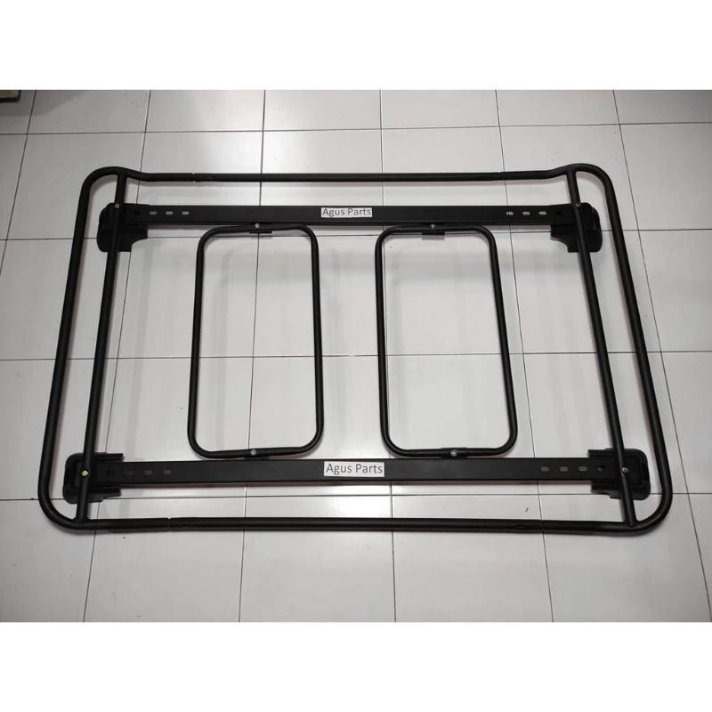 include crosbar paket rack Jack mobil Agya ayla roof RACK Agya ayal