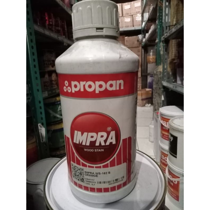 propan-impra wood stain-ws 162B-orange-1kg-melamine