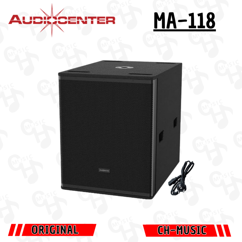 AudioCenter MA118 18-inch Subwoofer Aktif MA-118 Original