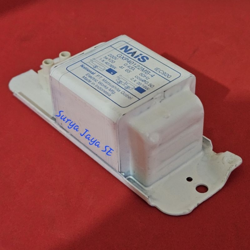Ballast Trafo 40 Watt Nais GXP40122MB-4