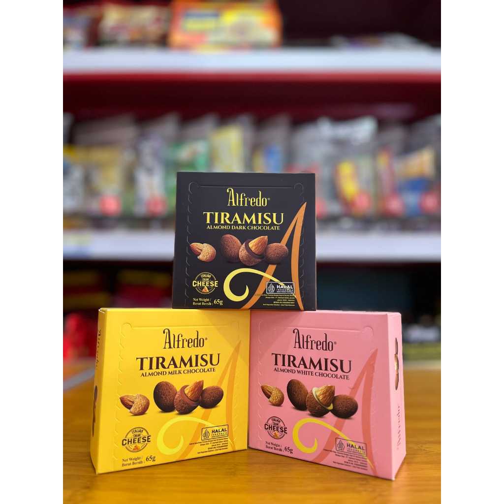

ALFREDO tiramsu almond chocolate all variant