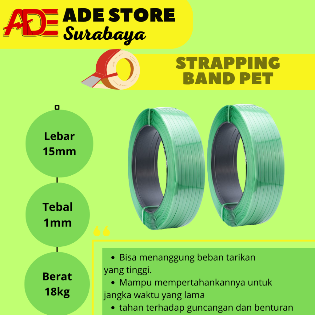 Strapping band PET