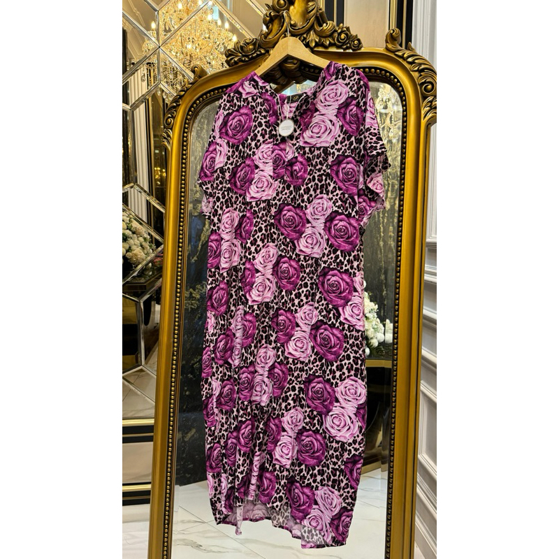 DRESS WANITA CE HOMEWEAR | DASTER CE HOMEWEAR Daster Kekinian Homey Dress Bahan Rayon/ Daster Selutu