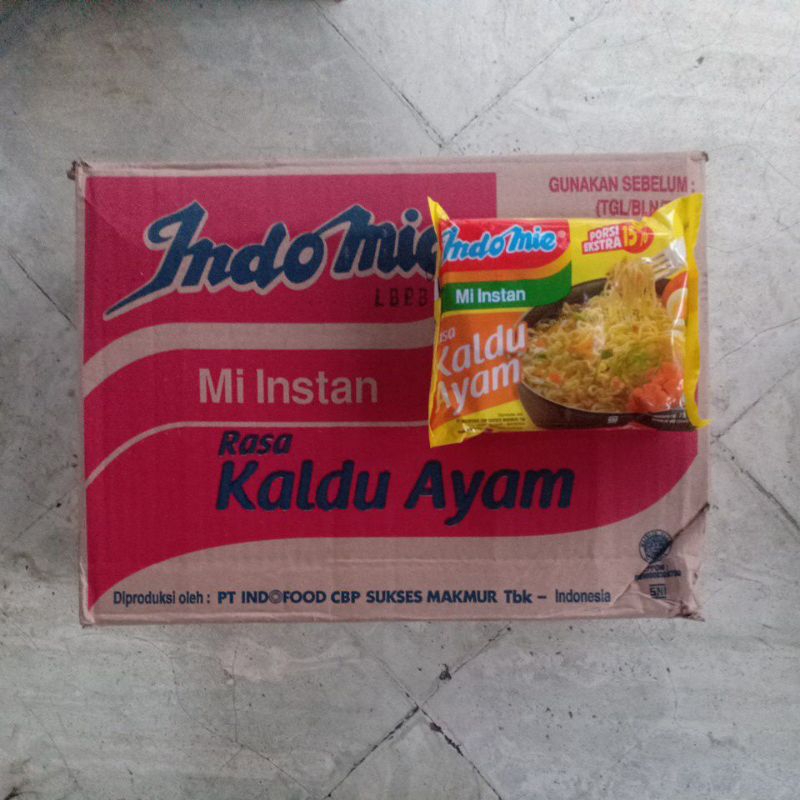 

INDOMIE ~ MIE INSTAN RASA KALDU AYAM 1 KOTAK (COD J&T DAN SPX)