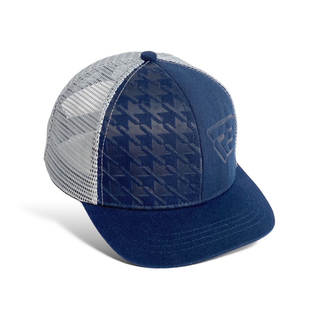 Topi Trucker Jaring Topi Pria Visor Pendek navy