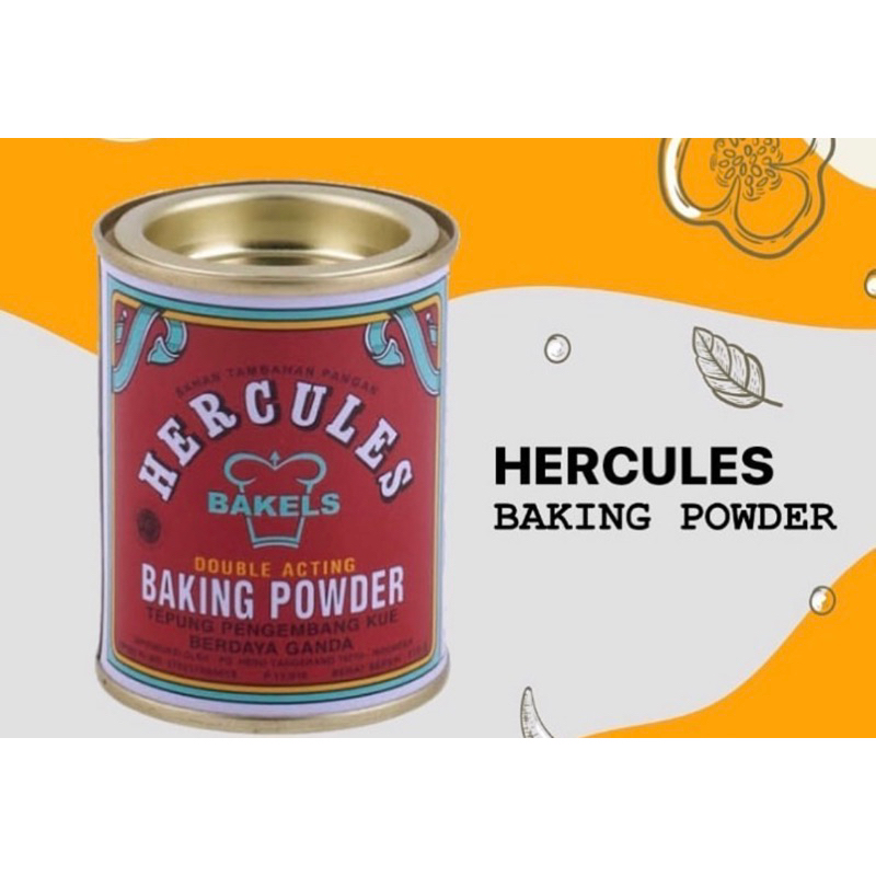 

Baking Powder Hercules 110 Gram Double Acting