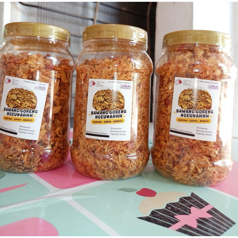 

Bawang goreng ngeunah // bagor 200gr