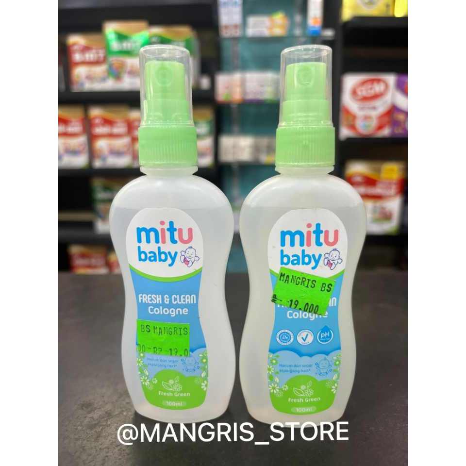 MITU Baby Fresh & Clean Cologne 100 ML | Mitu Baby Cologne